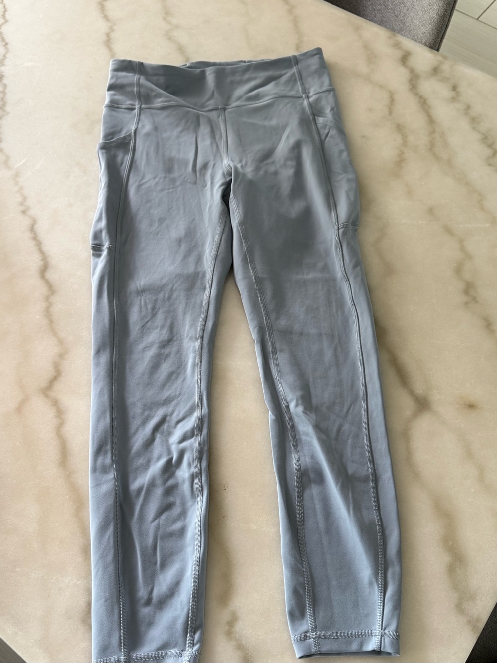 Lululemon small Light blue High-Waist Athletic Leggings